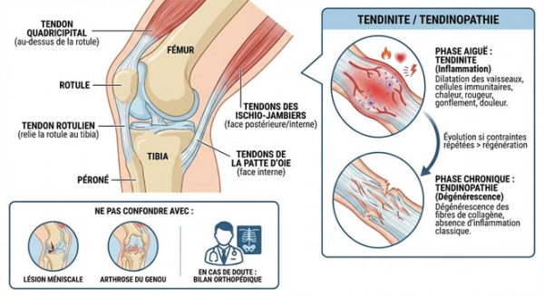 Tendinite Du Genou D tecter Et Calmer La Douleur tendinite-du-genou-d-tecter-et-calmer-la-douleur