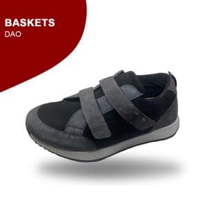 baskets pieds gonflé