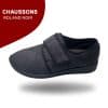 chaussons-roland-noir-orthopédiques chaussons-roland