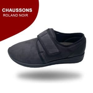Chaussons homme ROLAND Noir
