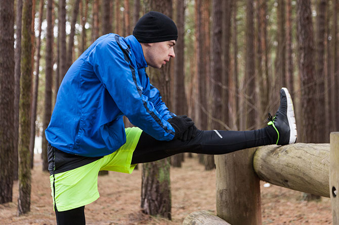 Douleur au genou en trail