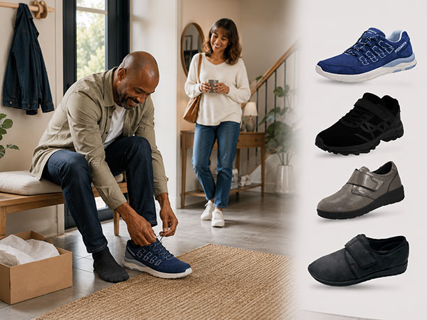 Chaussures et chaussons orthopédiques