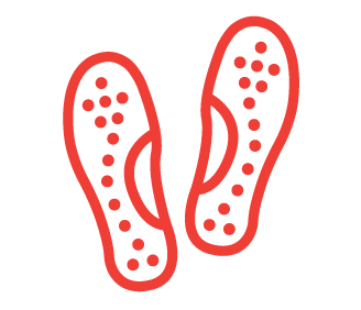 Bilan et semelles orthopédiques sur mesure