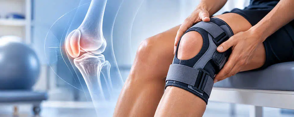 Soutien du genou en contexte orthopédiste à nantes